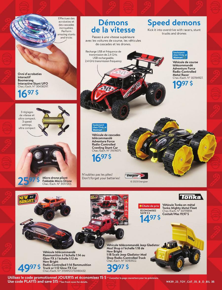 Circulaire Walmart - Livret de Jouets - Page 35