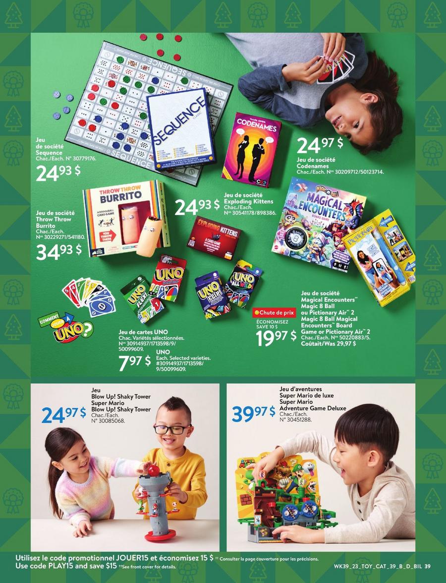 Circulaire Walmart - Livret de Jouets - Page 39