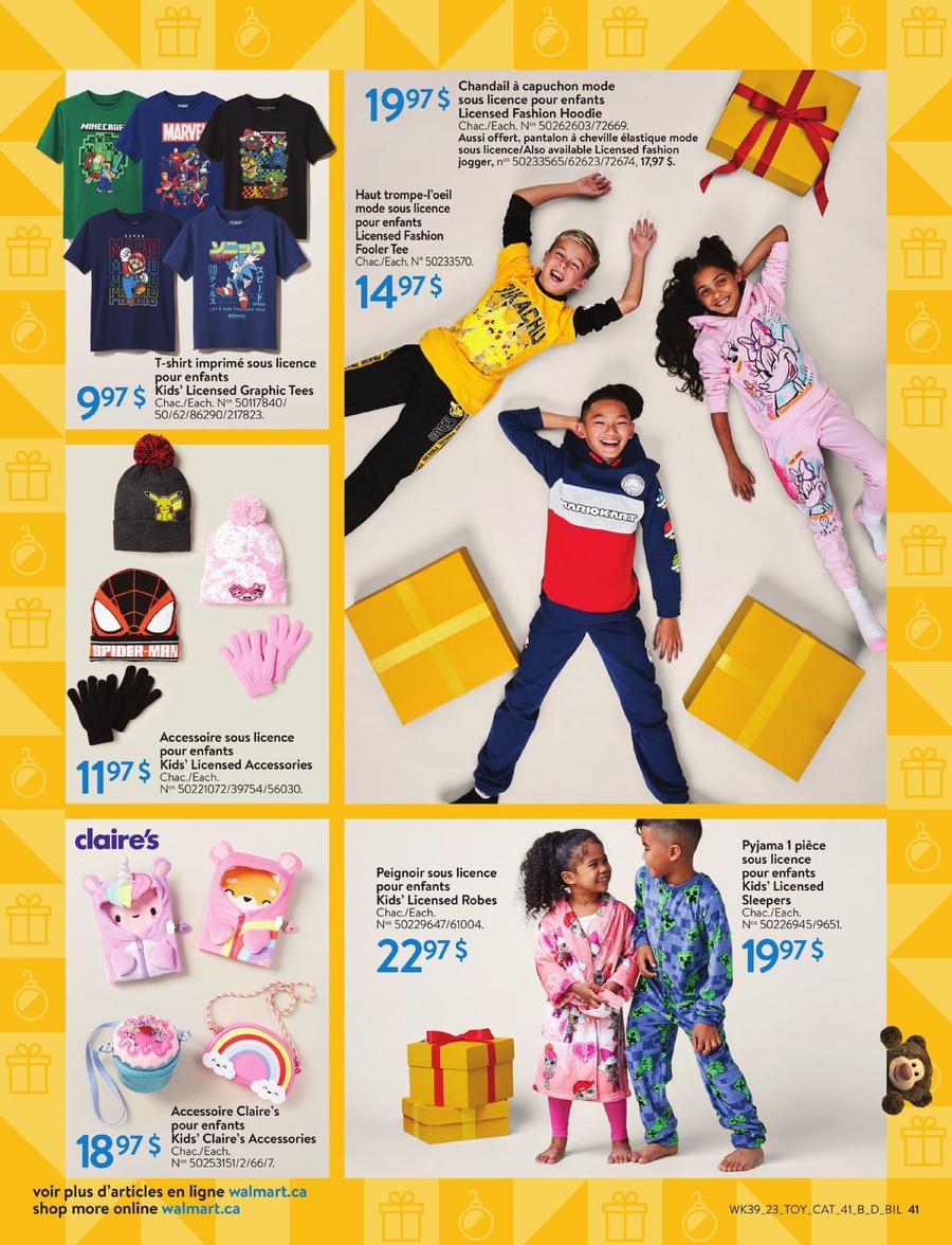 Circulaire Walmart - Livret de Jouets - Page 41