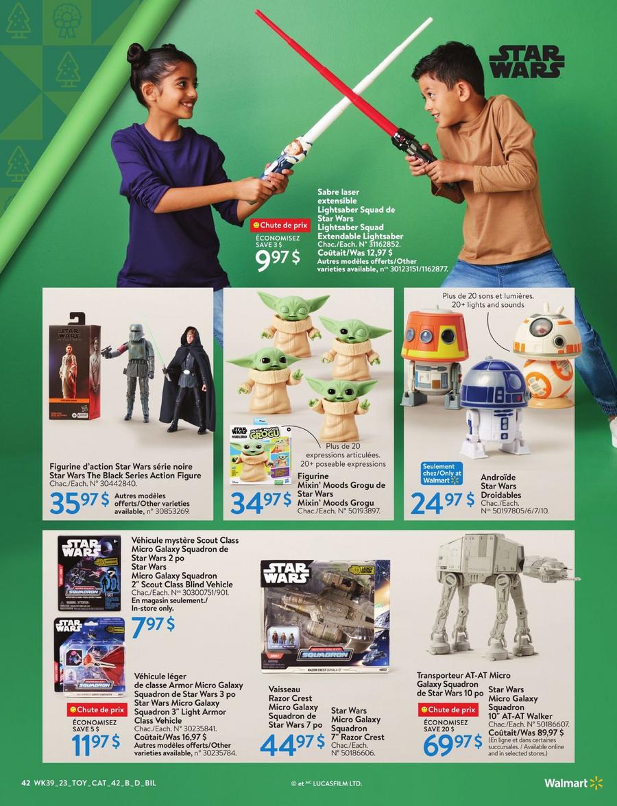 Circulaire Walmart - Livret de Jouets - Page 42