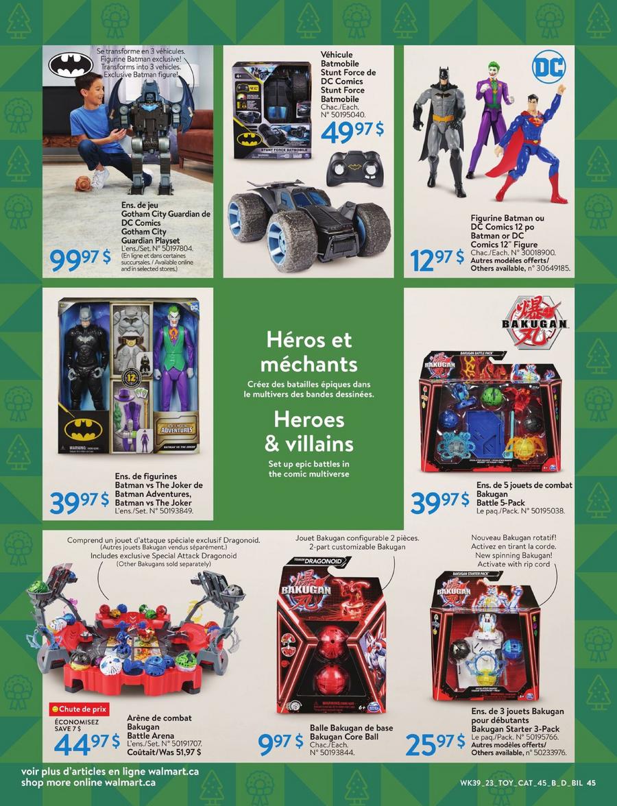 Circulaire Walmart - Livret de Jouets - Page 45