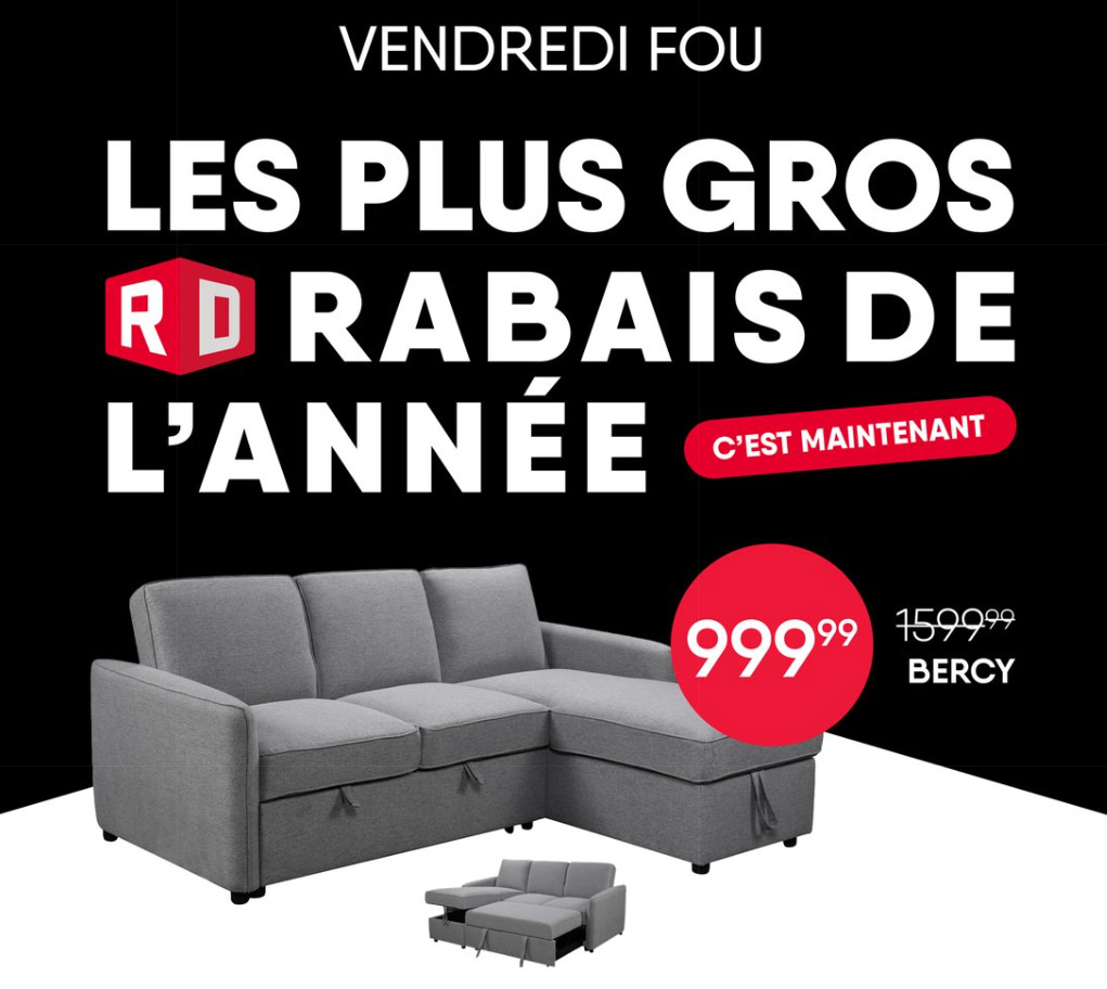 Circulaire Meubles RD - Taxes Payées - Vendredi Fou