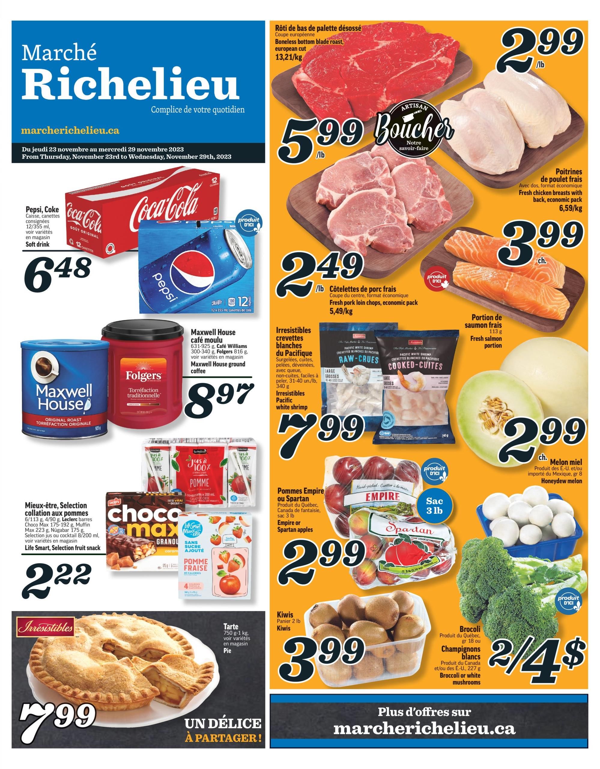 Circulaire Marché Richelieu - Page 1