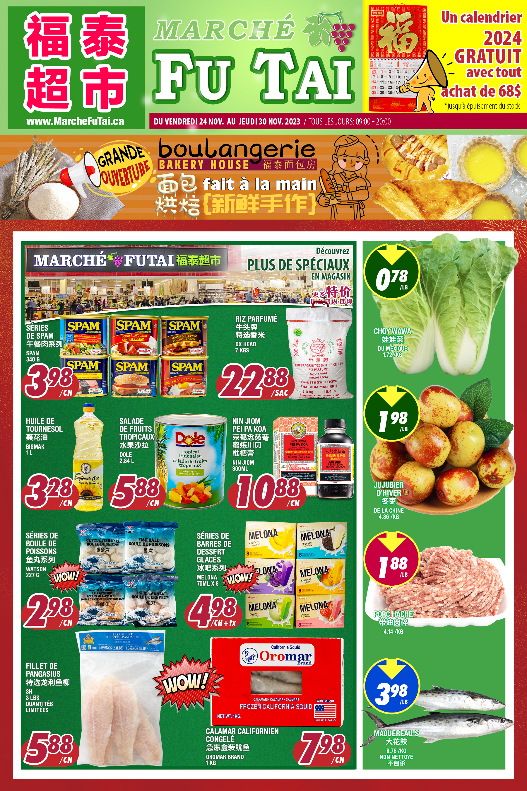 Circulaire Marché FuTai - Page 1