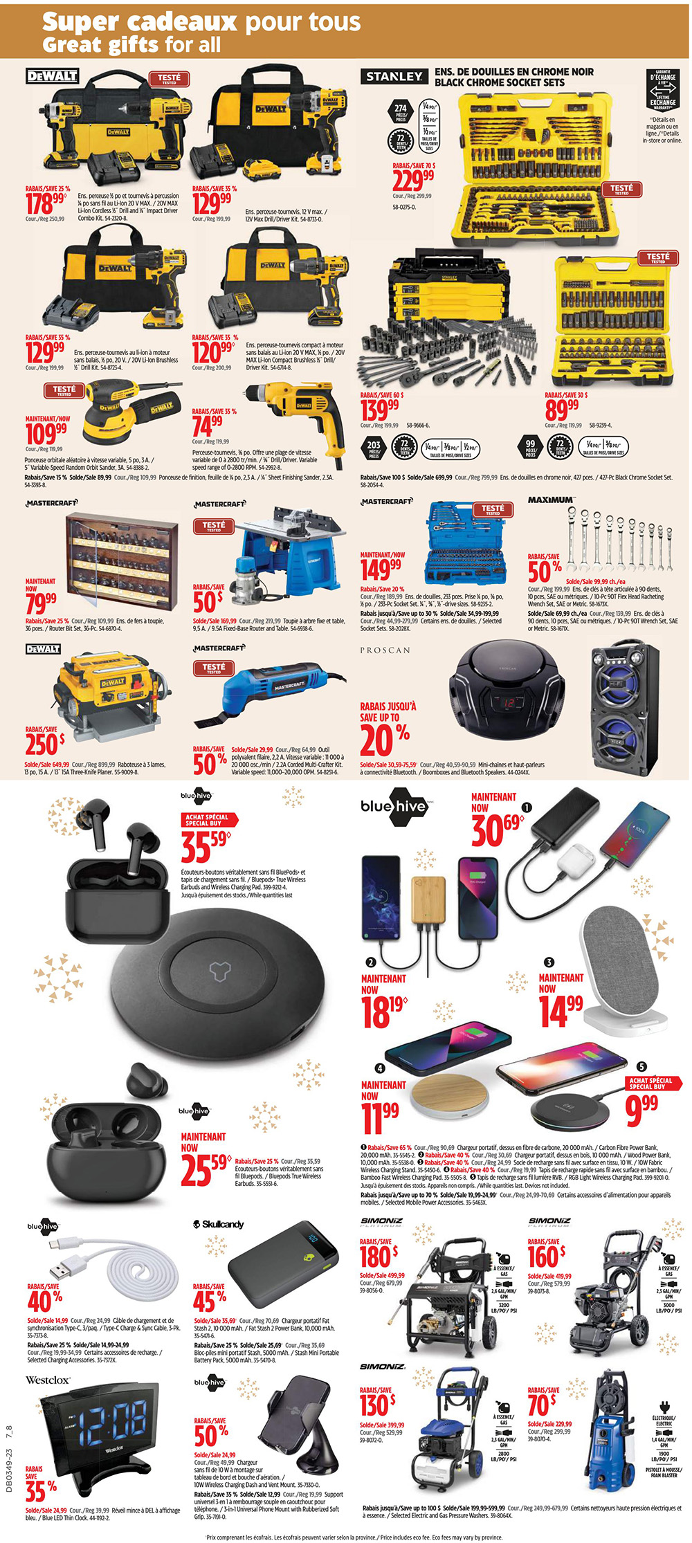 Circulaire Canadian Tire - Solde d'Avant Noël - Page 4