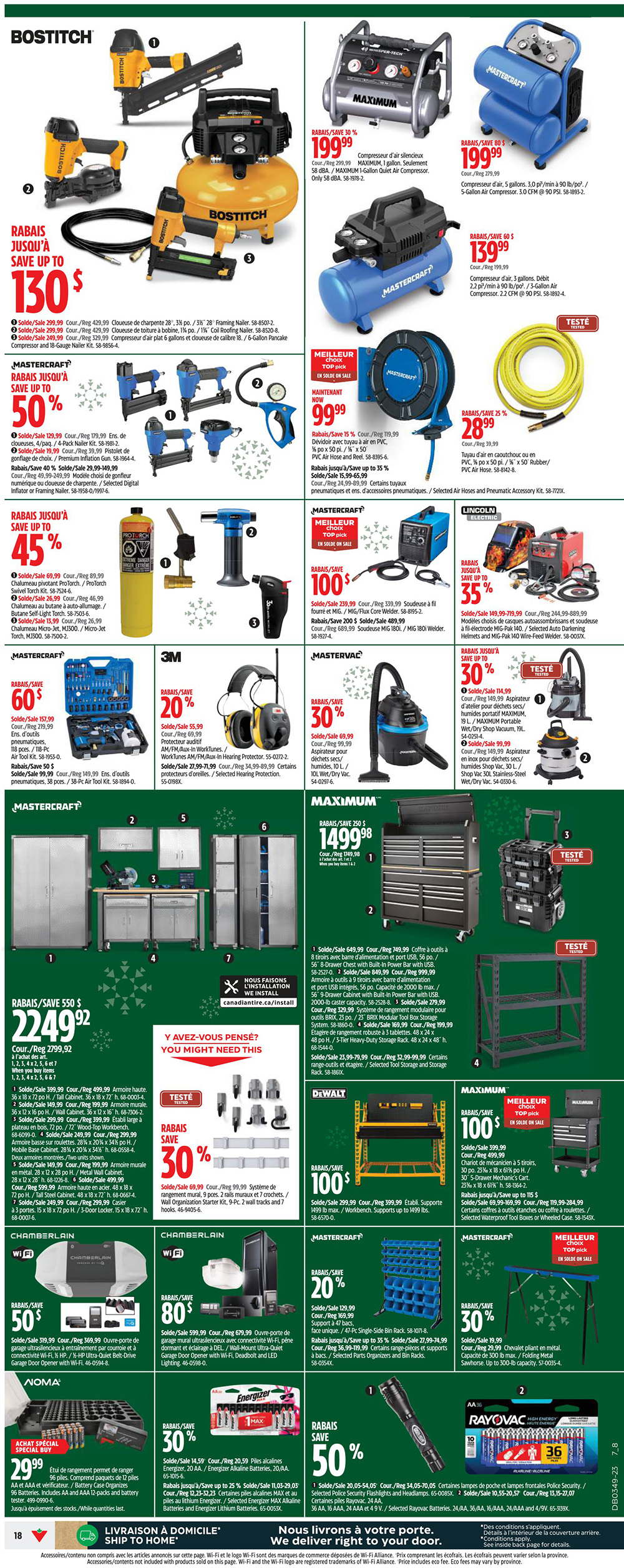 Circulaire Canadian Tire - Solde d'Avant Noël - Page 22
