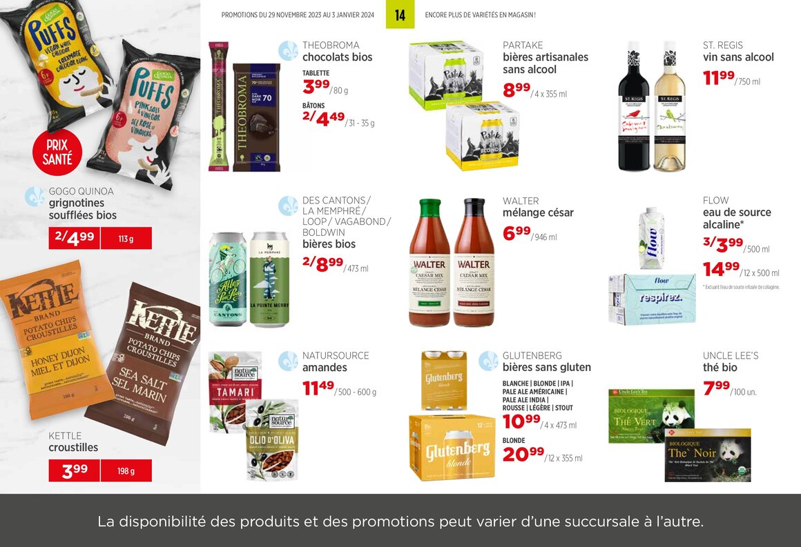 Circulaire Avril - Supermarché Santé - Page 14