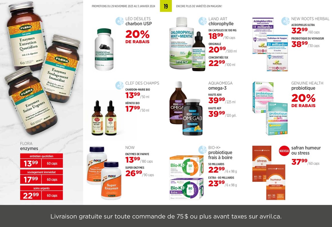 Circulaire Avril - Supermarché Santé - Page 19