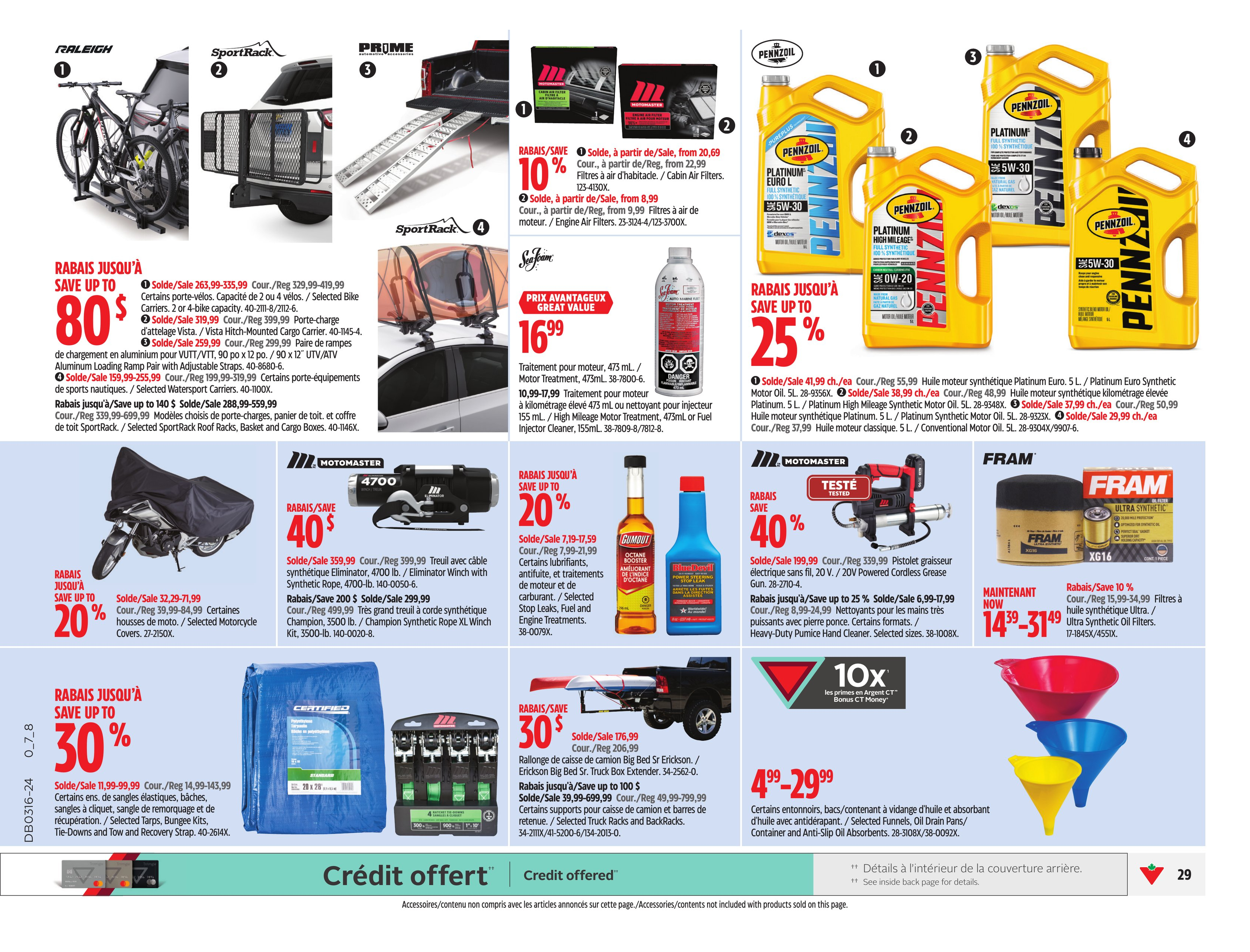 Circulaire Canadian Tire - Page 34