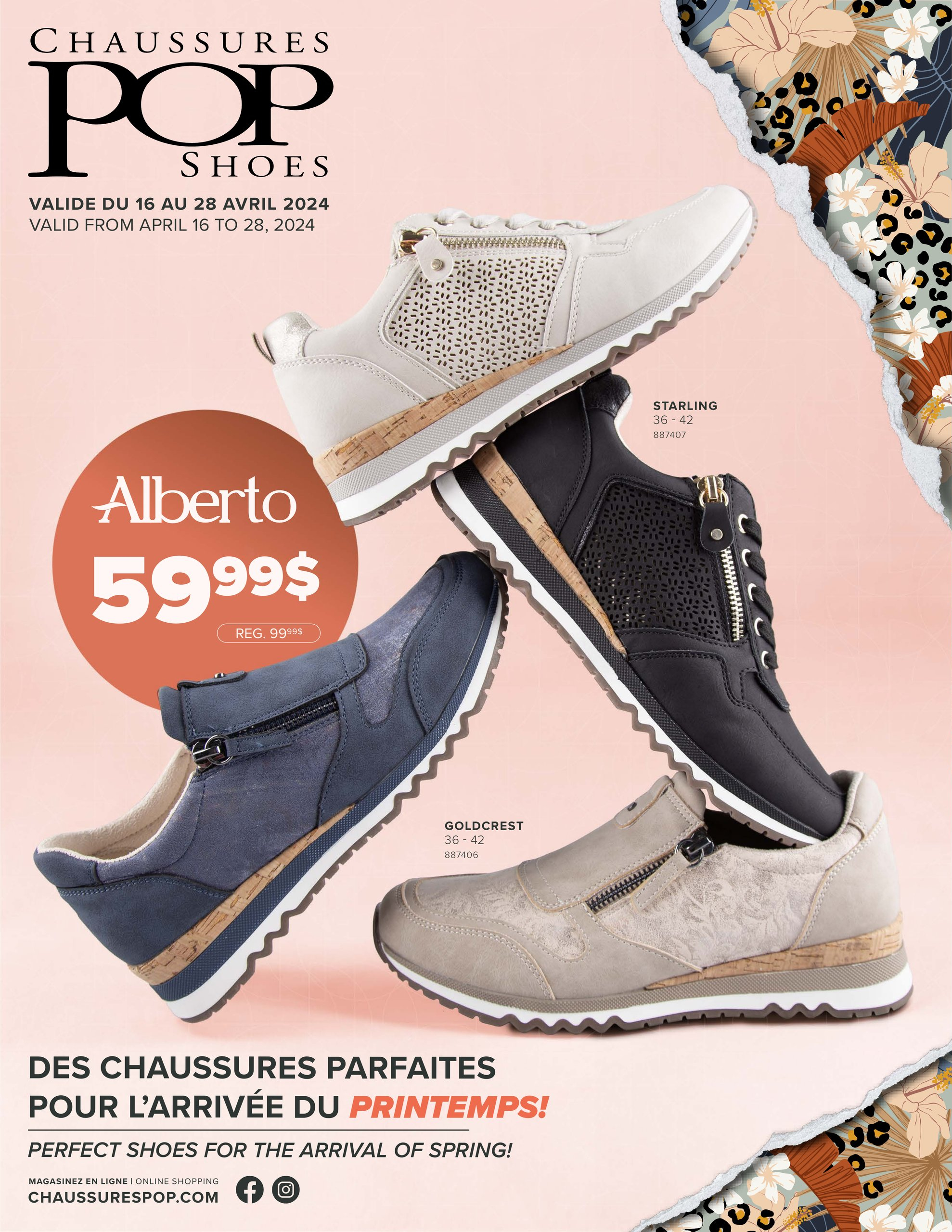Circulaire Chaussures Pop - Page 1