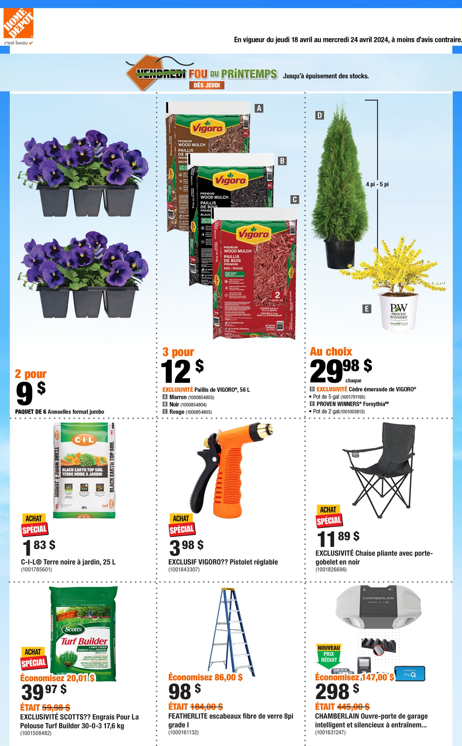 Circulaire Home Depot - Page 1