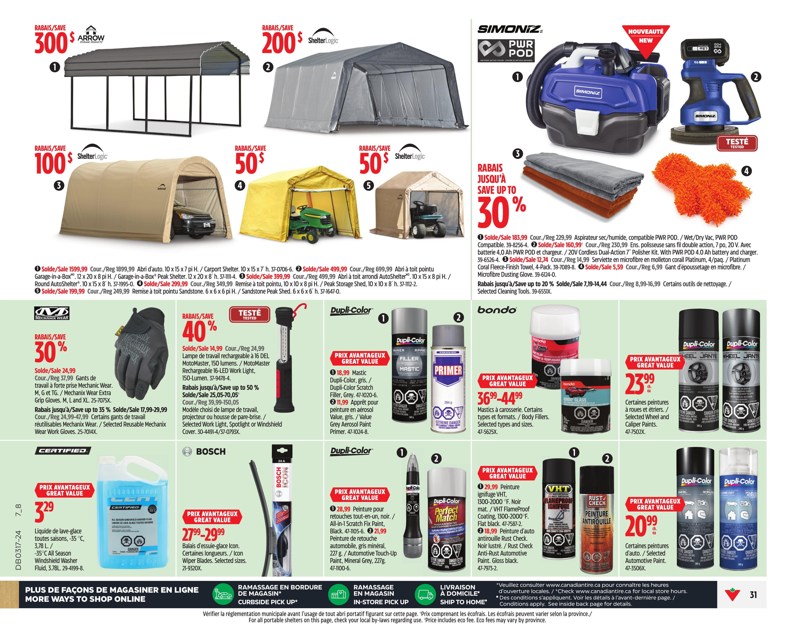 Circulaire Canadian Tire - Page 33