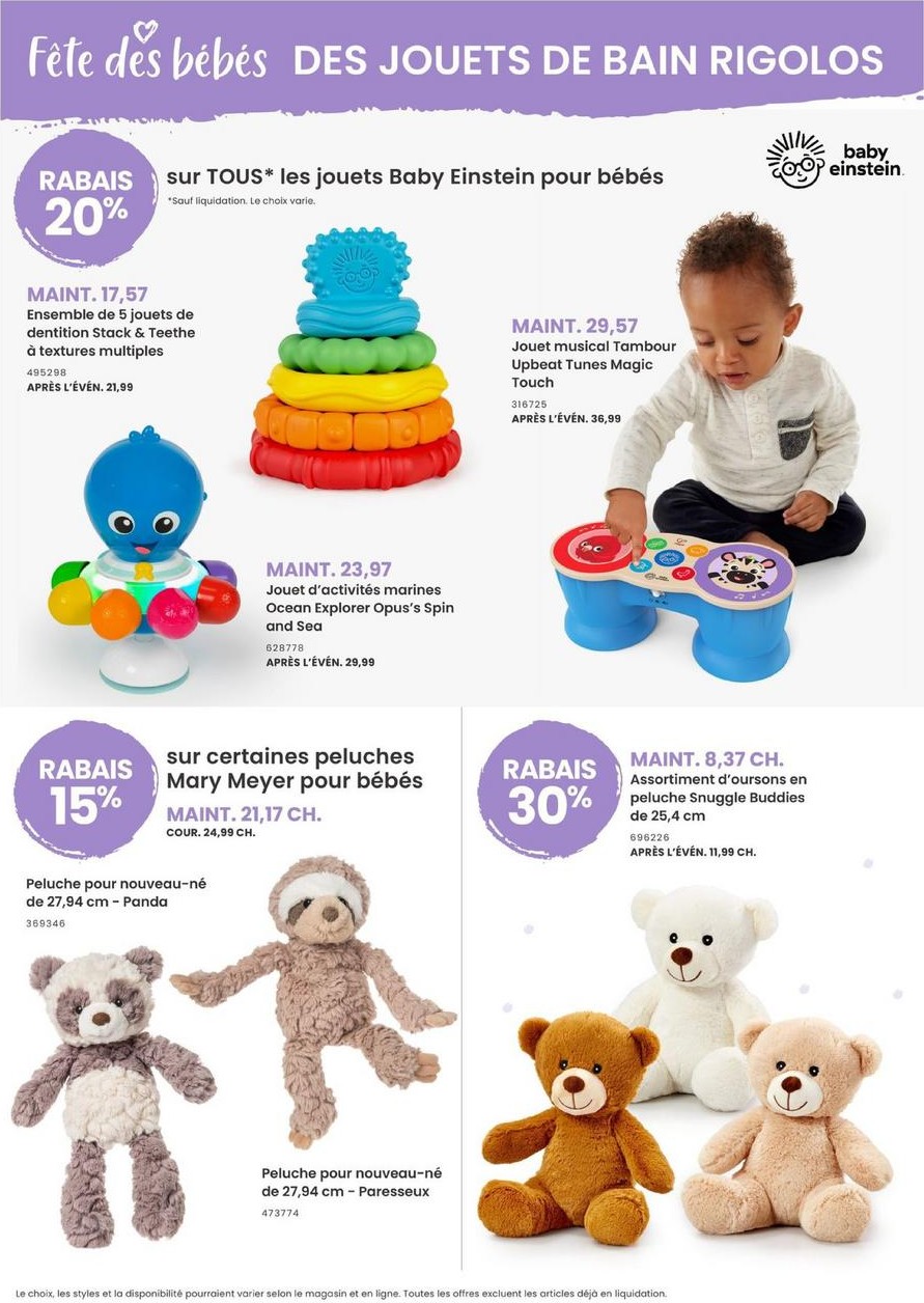 Boxing Day Babies "R" Us Canada Vente d'AprèsNoël Circulaire en ligne