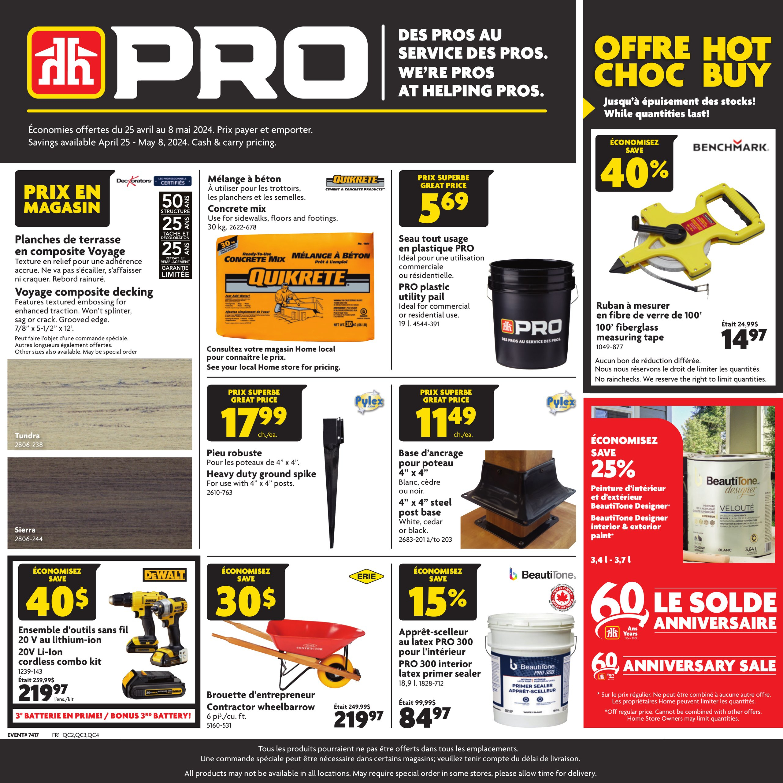 Circulaire Home Hardware - PRO - Page 1