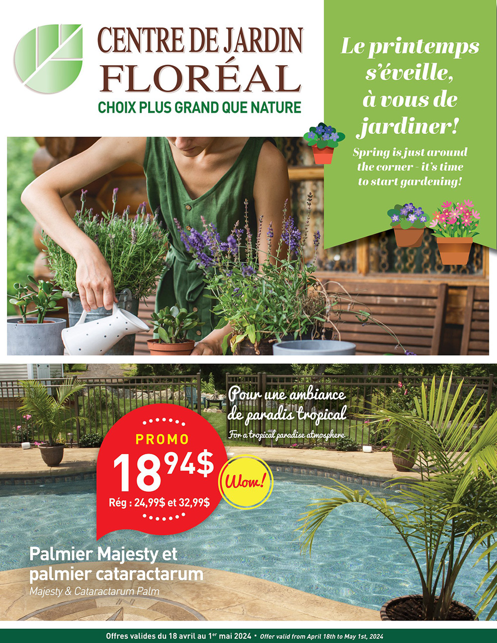 Circulaire Centre de Jardin Floréal - Page 1