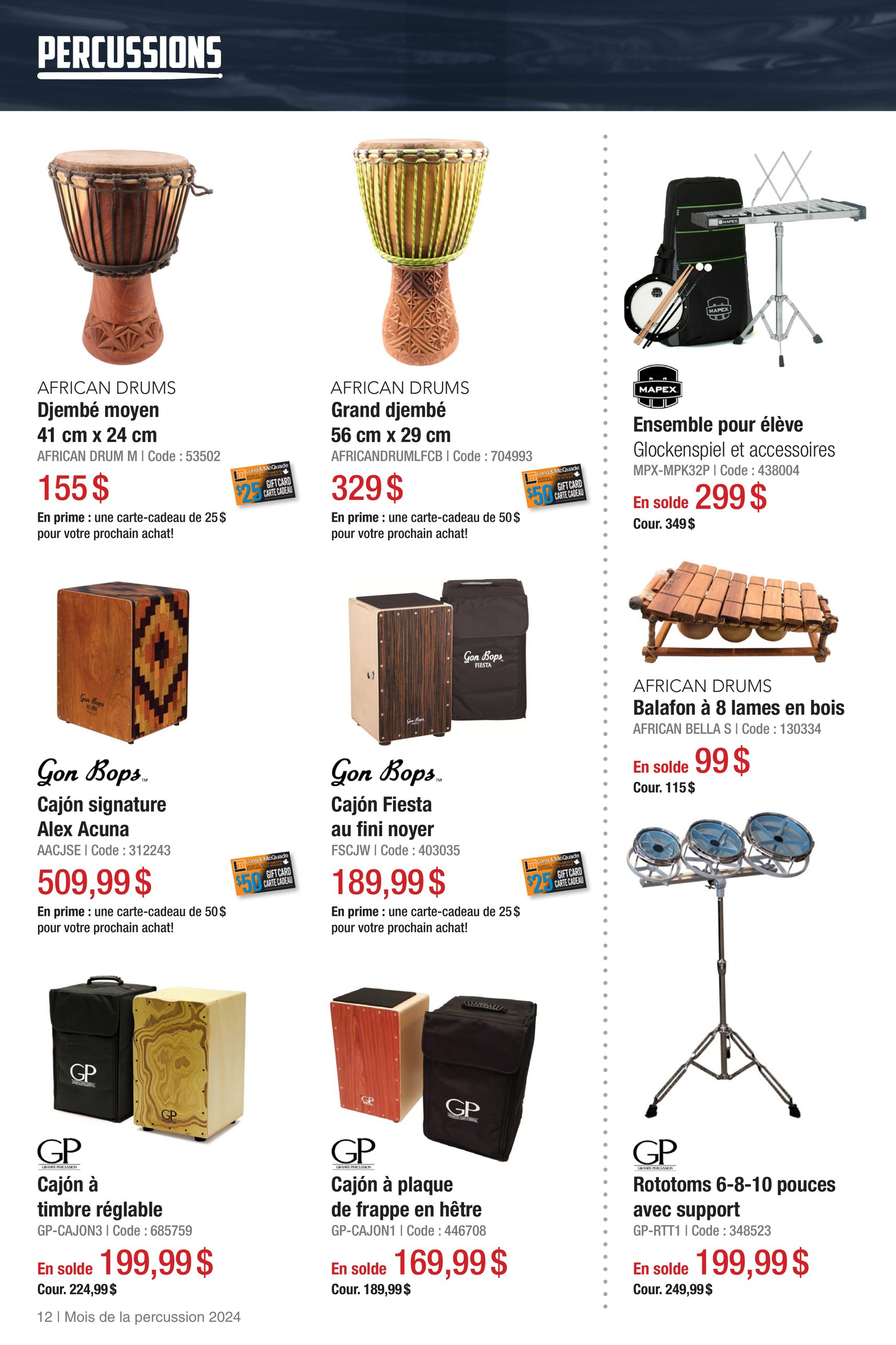 Circulaire Long & McQuade | Circulaire en ligne