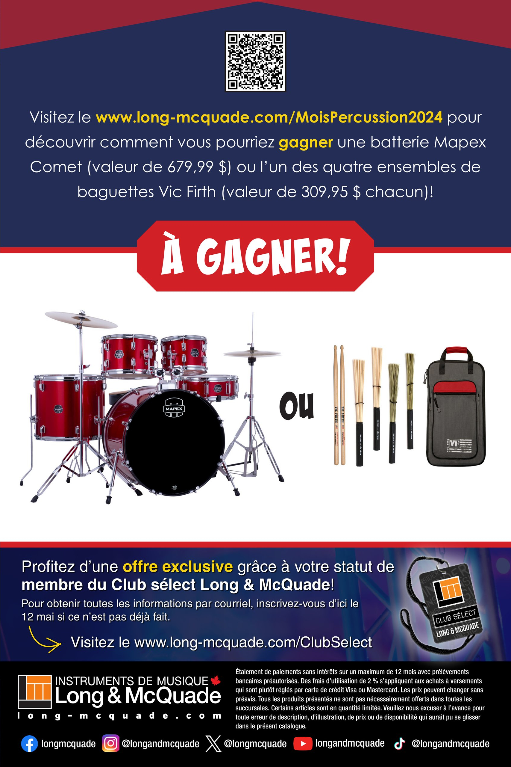 Circulaire Long & McQuade Instruments de Musique - Mois de la Percussion - Page 16