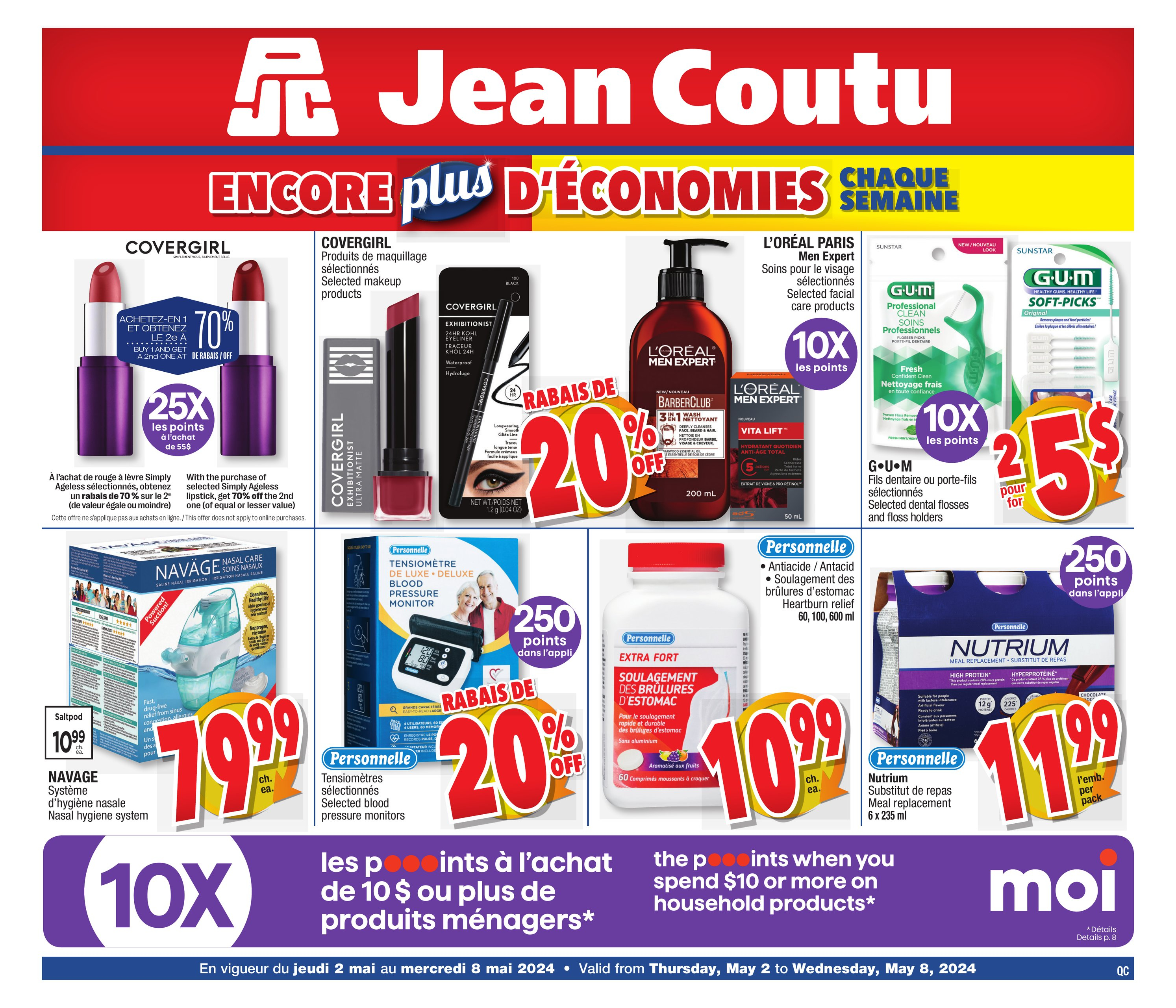 Circulaire Jean Coutu - Encore Plus d'Économies - Page 1