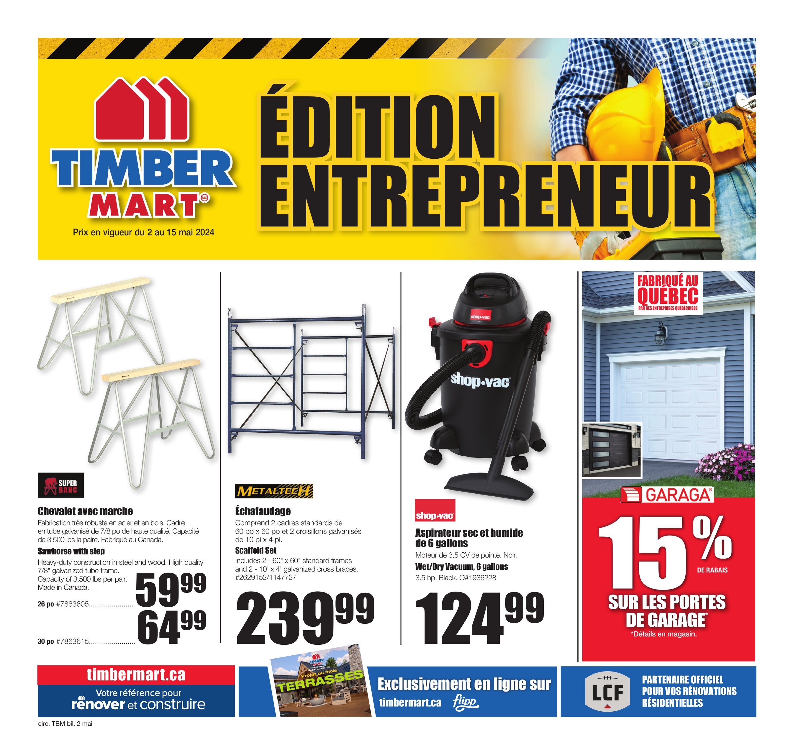 Circulaire Timber Mart - Page 1