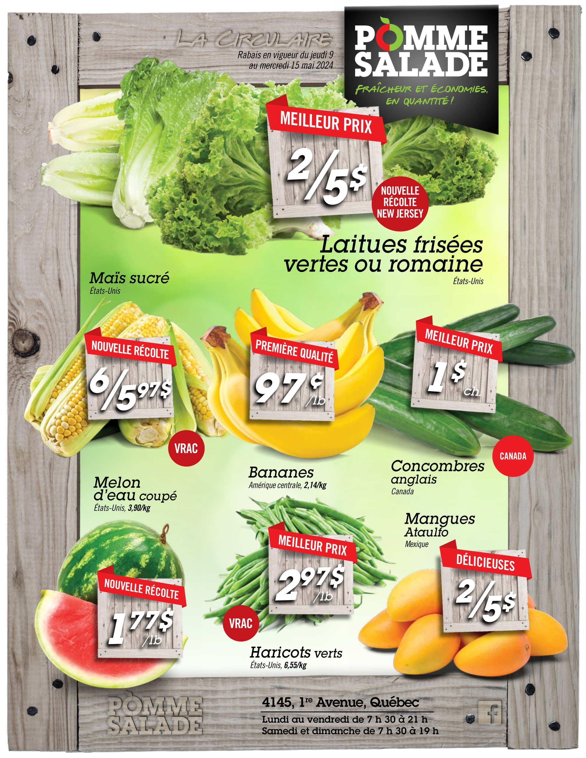 Circulaire Pomme Salade - Page 1