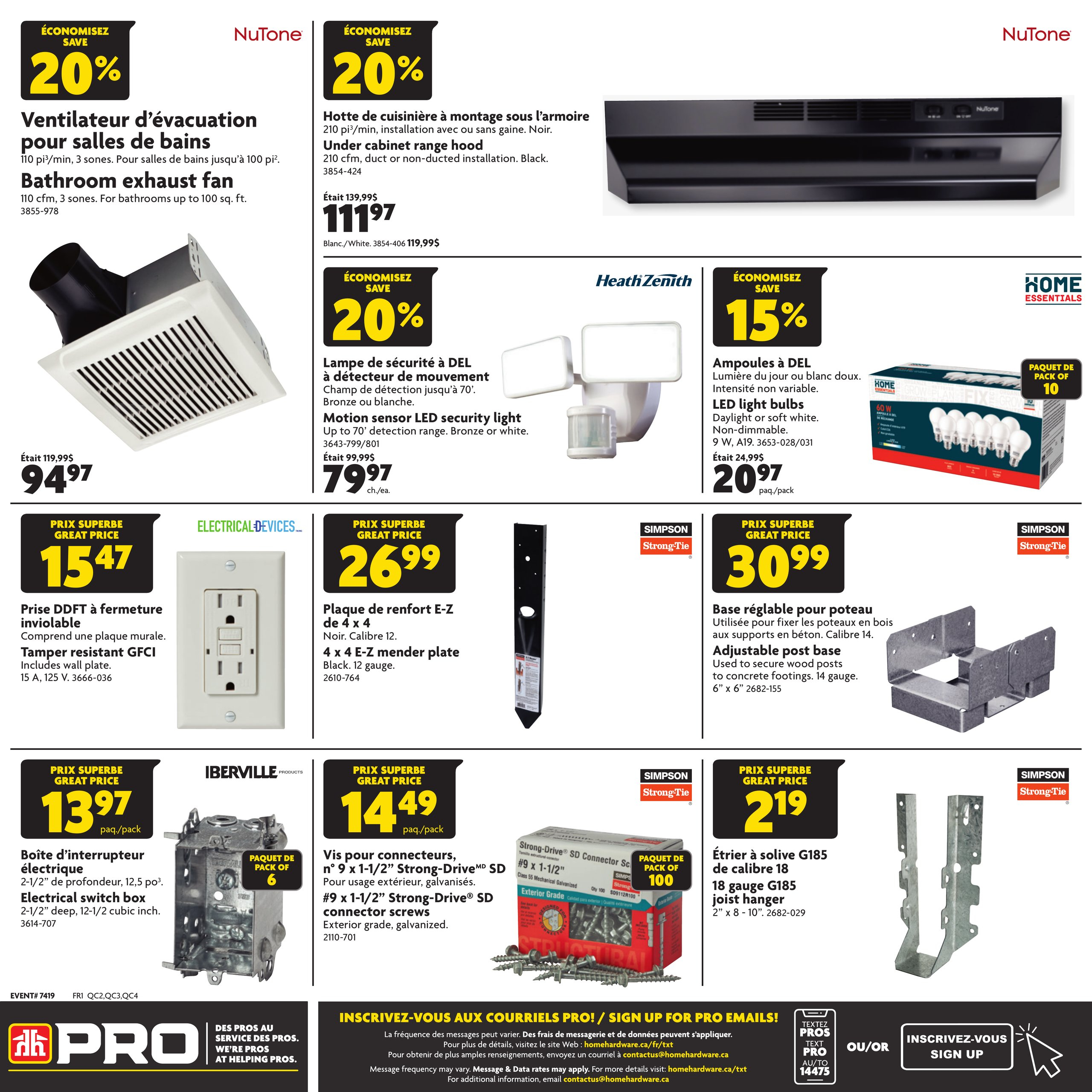 Circulaire Home Hardware - PRO - Page 5