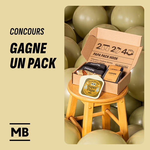 Concours MES BOBETTES - GAGNE UN PACK DE LA FÊTE DES PÈRES!