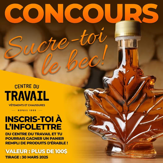 Concours SUCRE-TOI LE BEC !