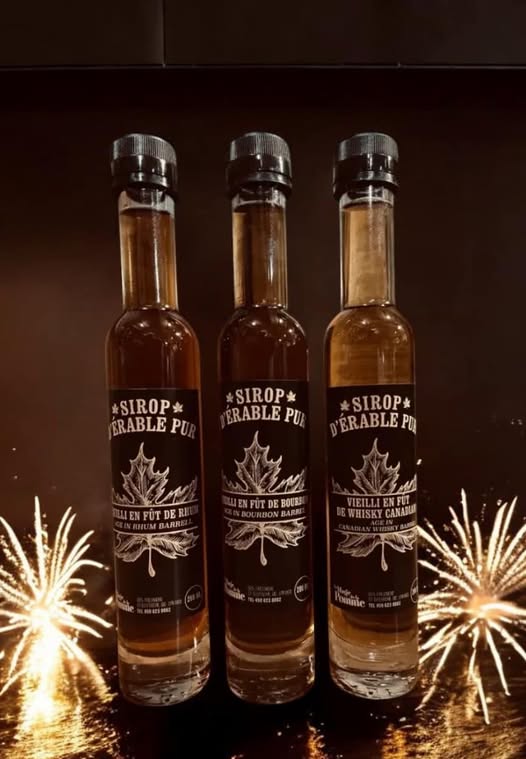 Concours La magie de la pomme - Gagnez un trio de sirop d’érable vieilli en fût de chêne!