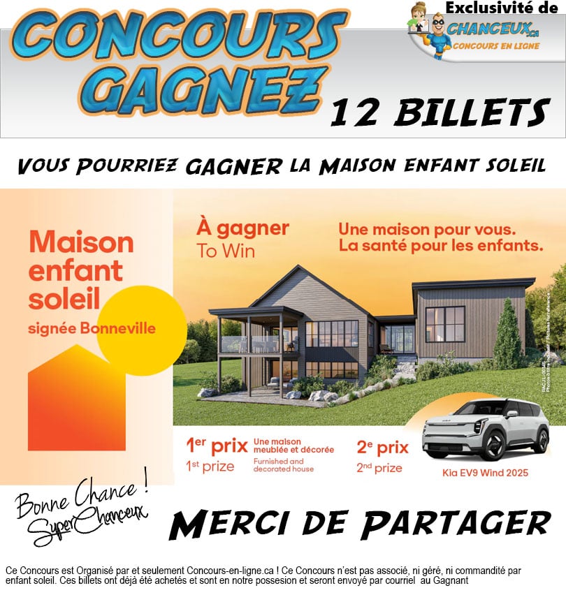 Concours Maison Enfant Soleil signée Bonneville