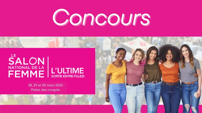 Concours Rythme 105,7 - Gagnez vos billets pour le Salon National de la Femme PLUS votre panier-cadeau Karine Joncas!
