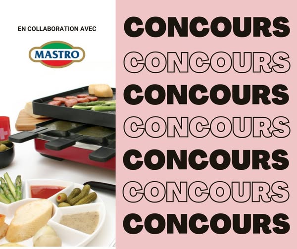 Concours Pasquier - Gagnez un four à raclette Swissmar!
