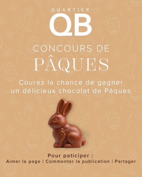 Concours Pâques au Quartier QB !