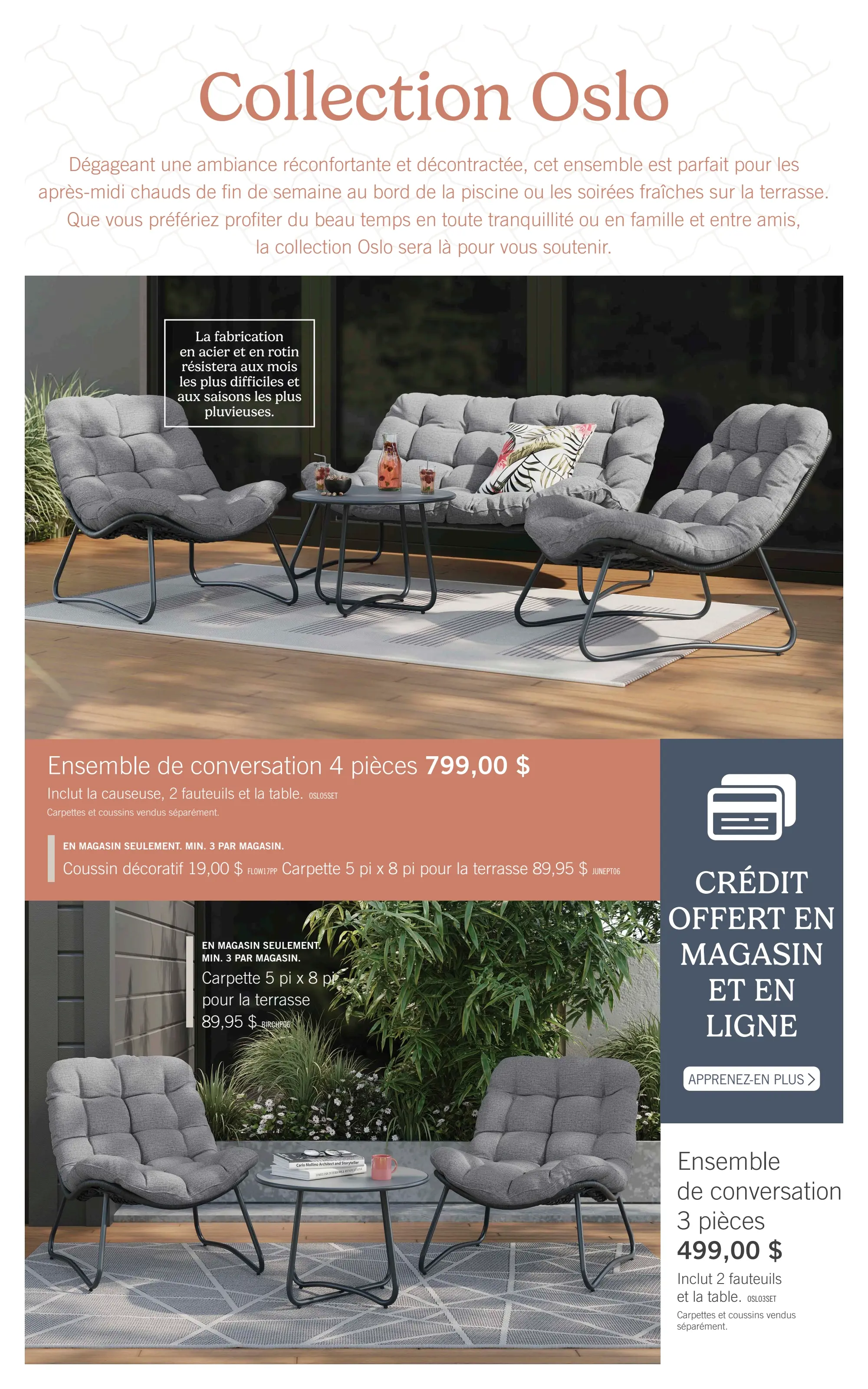 Circulaire Brick - Collection Vie à l'Extérieur 2025