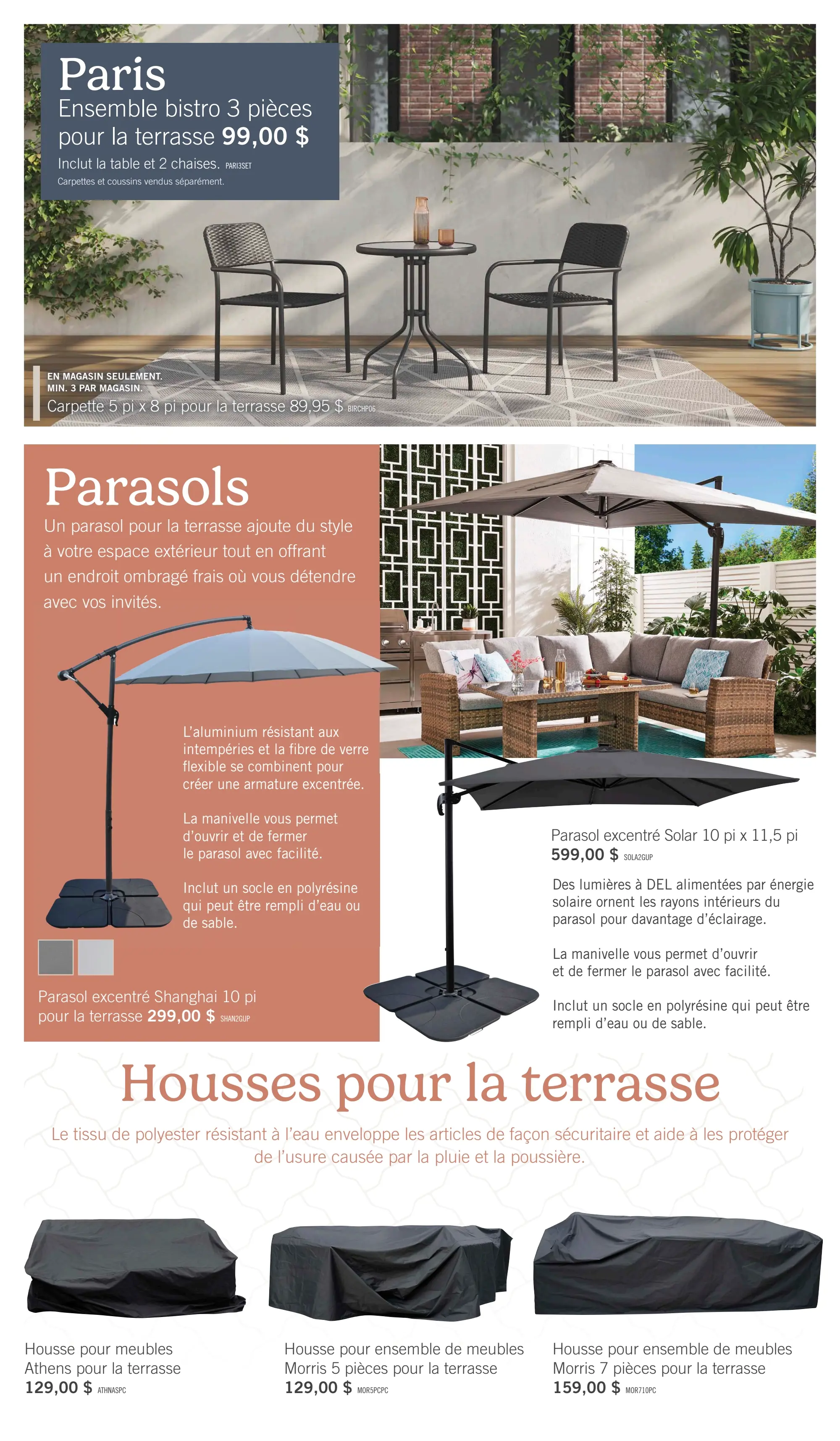 Circulaire Brick - Collection Vie à l'Extérieur 2025
