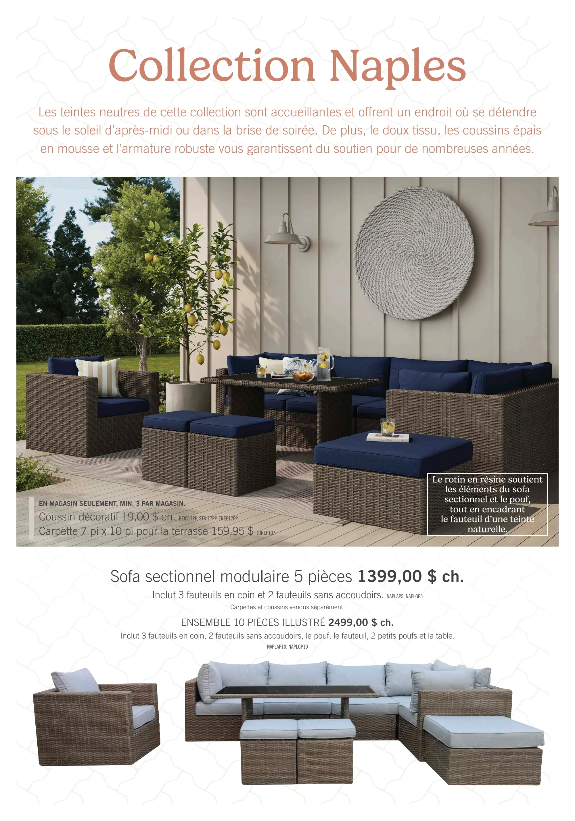 Circulaire Brick - Collection Vie à l'Extérieur 2025