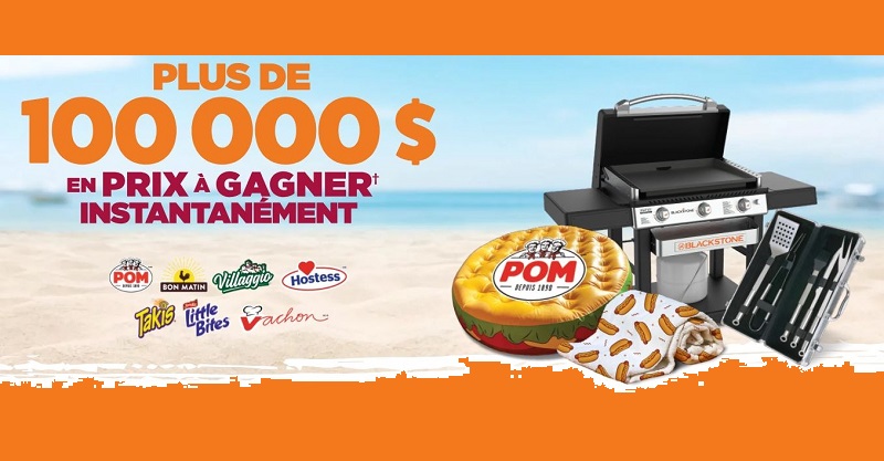 Concours 100 000$ en prix instantanés à gagner!
