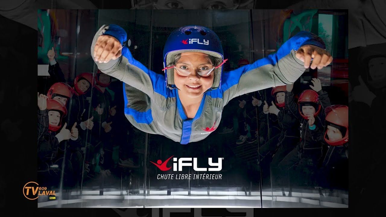 Concours Gagnez 4 Simulations de chute libre au iFLY Montréal Chute Libre Intérieur (pour une personne)
