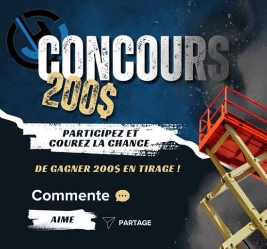 Concours Courez la chance de gagner 200 $