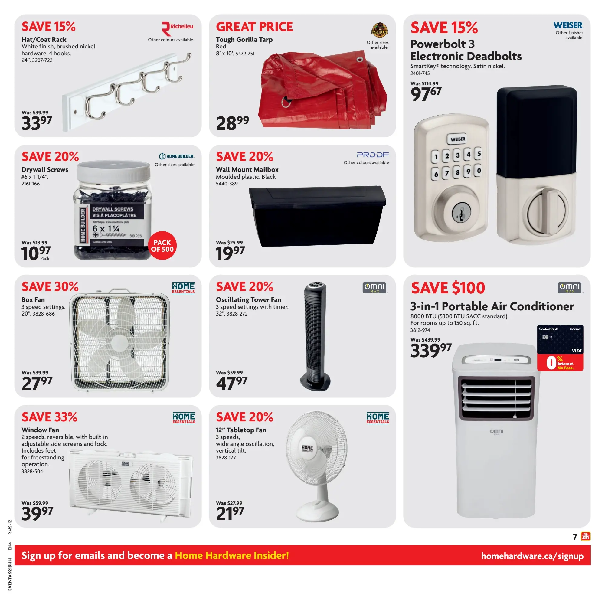 Circulaire Home Hardware