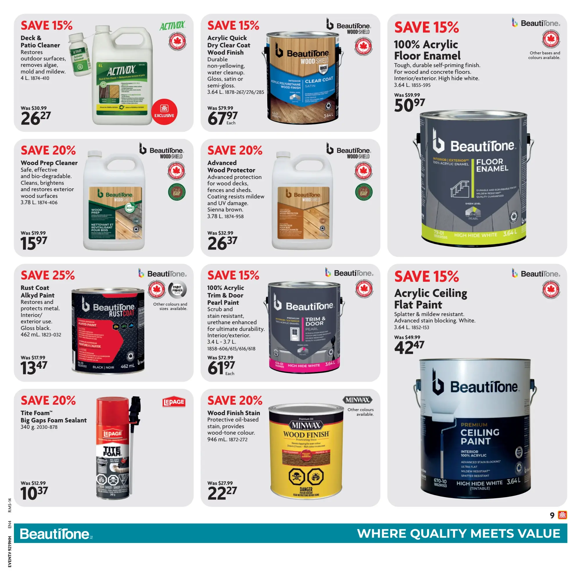 Circulaire Home Hardware