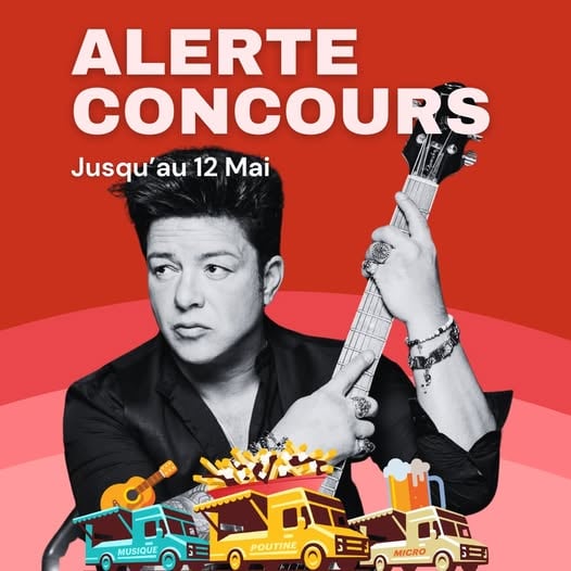 Concours Gagnez une soirée ROCK inoubliable avec ÉRIC LAPOINTE au PoutineFest de Saint-Jérôme!