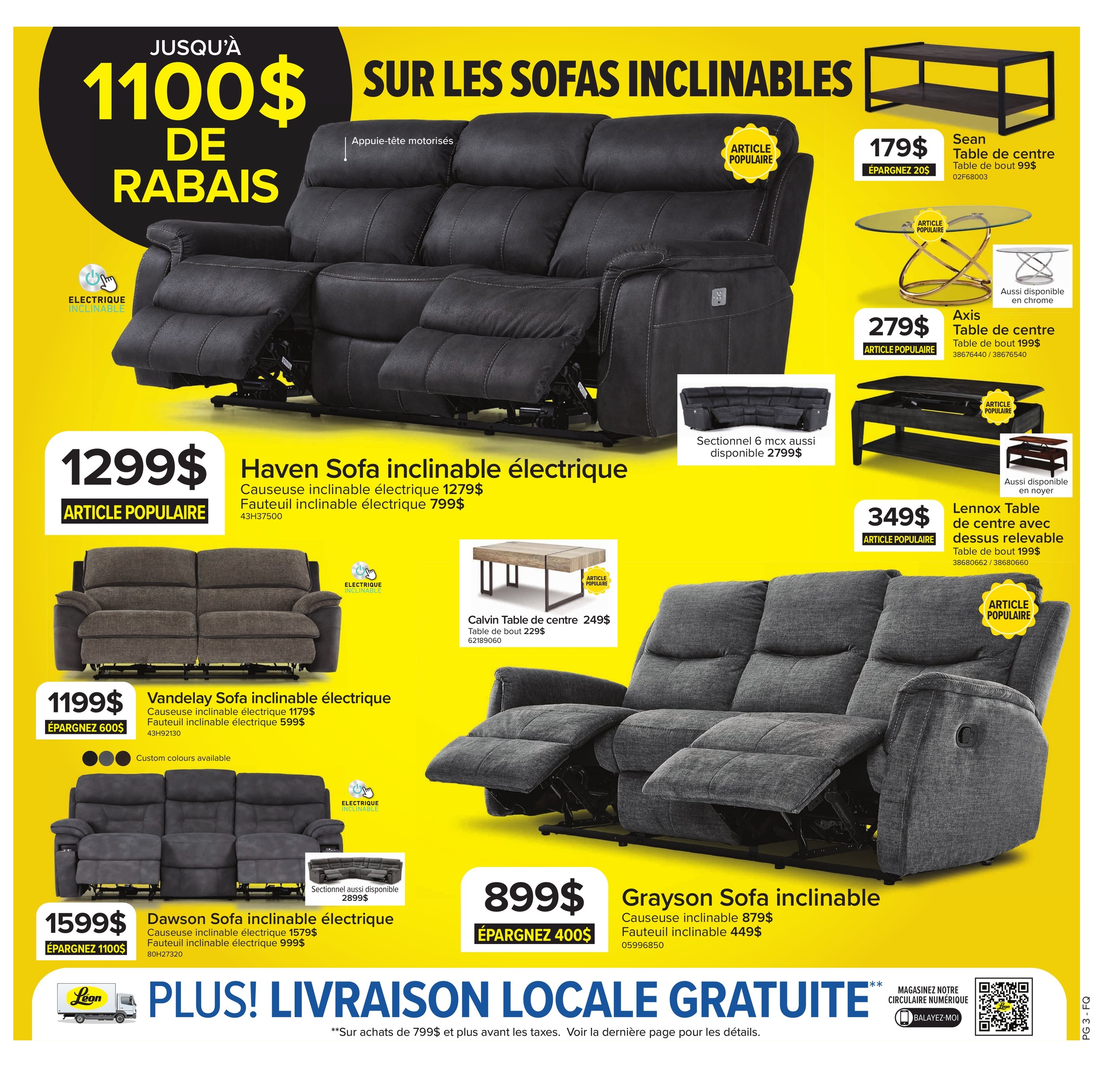 Circulaire Meubles Léon