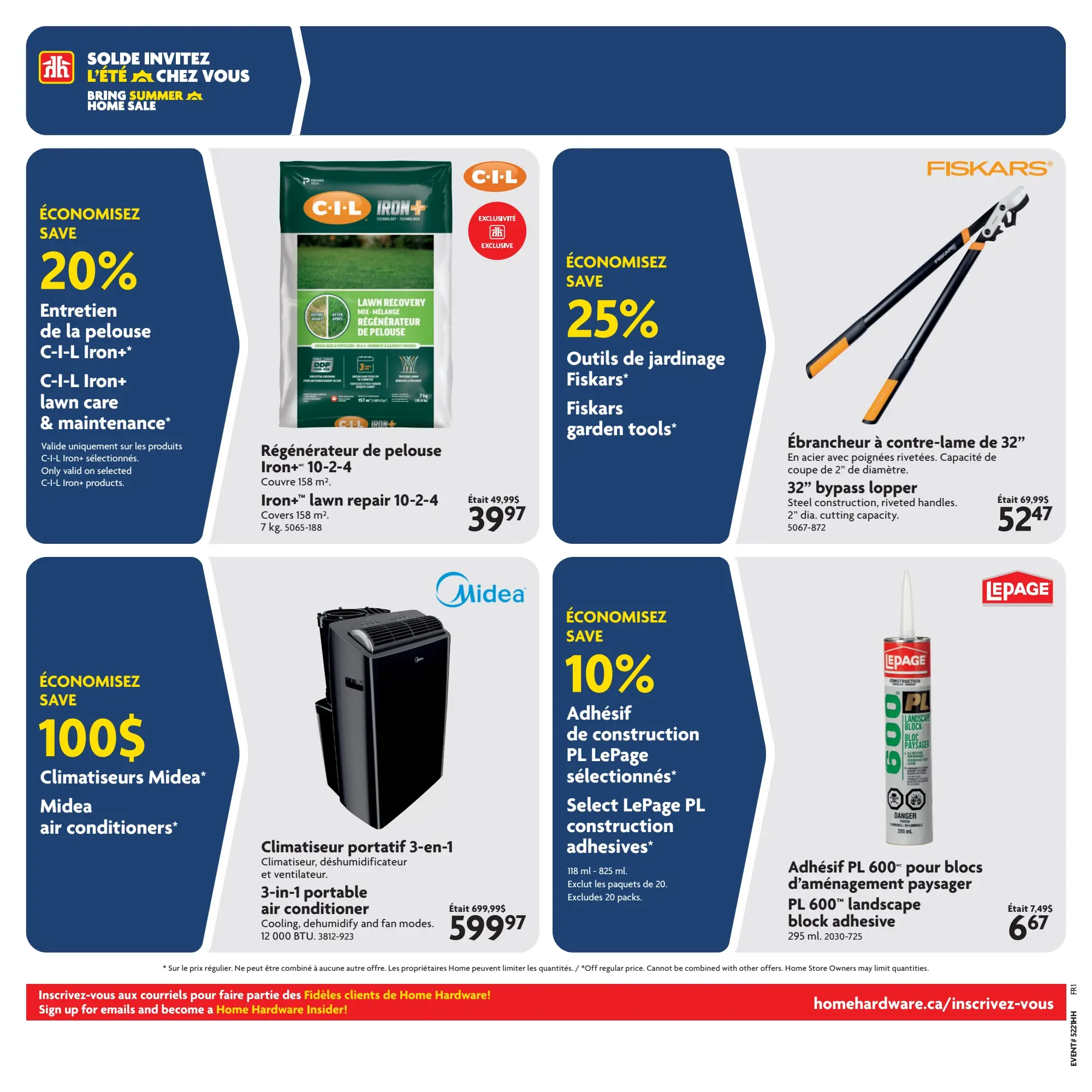 Circulaire Home Hardware