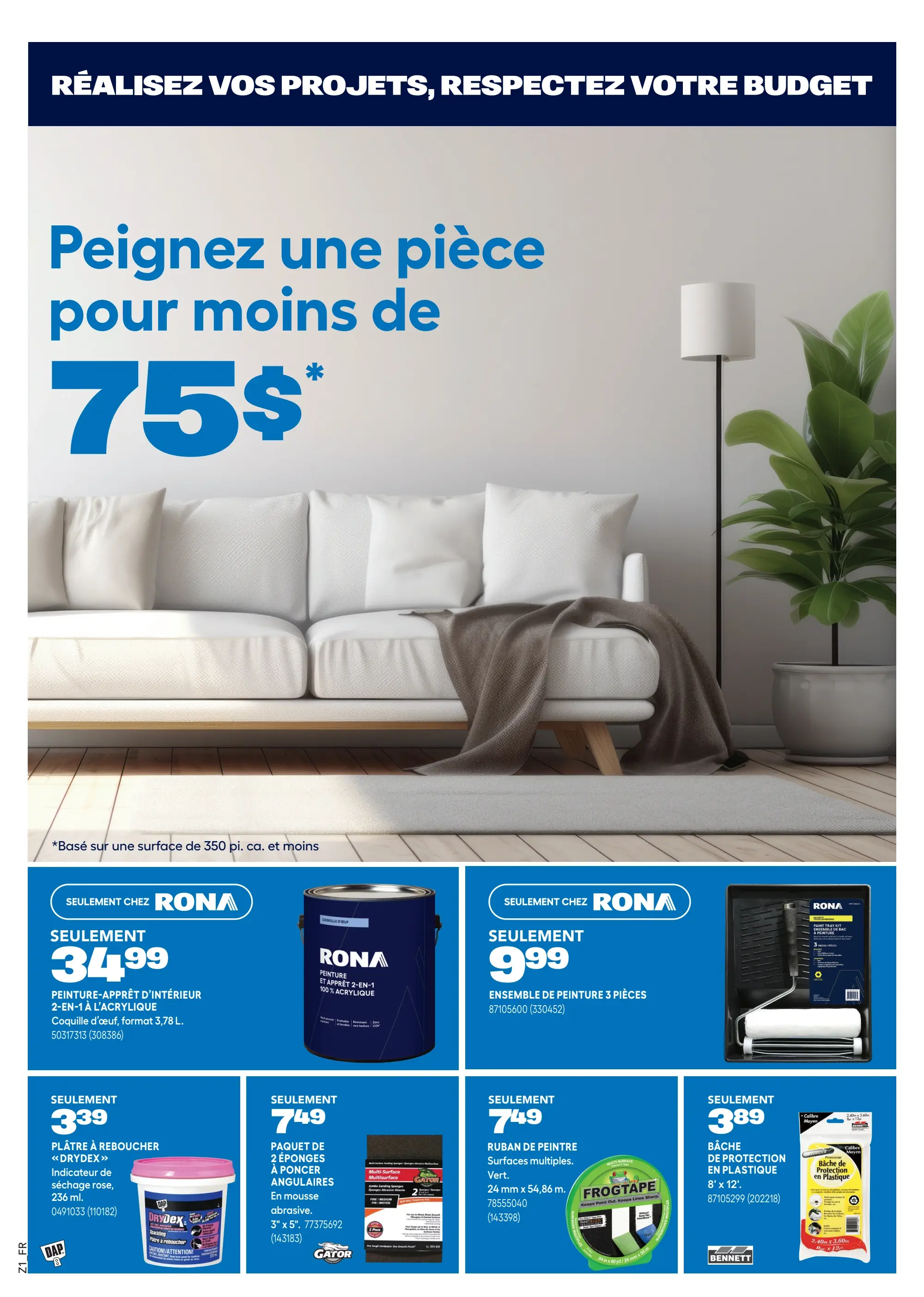 Circulaire Rona