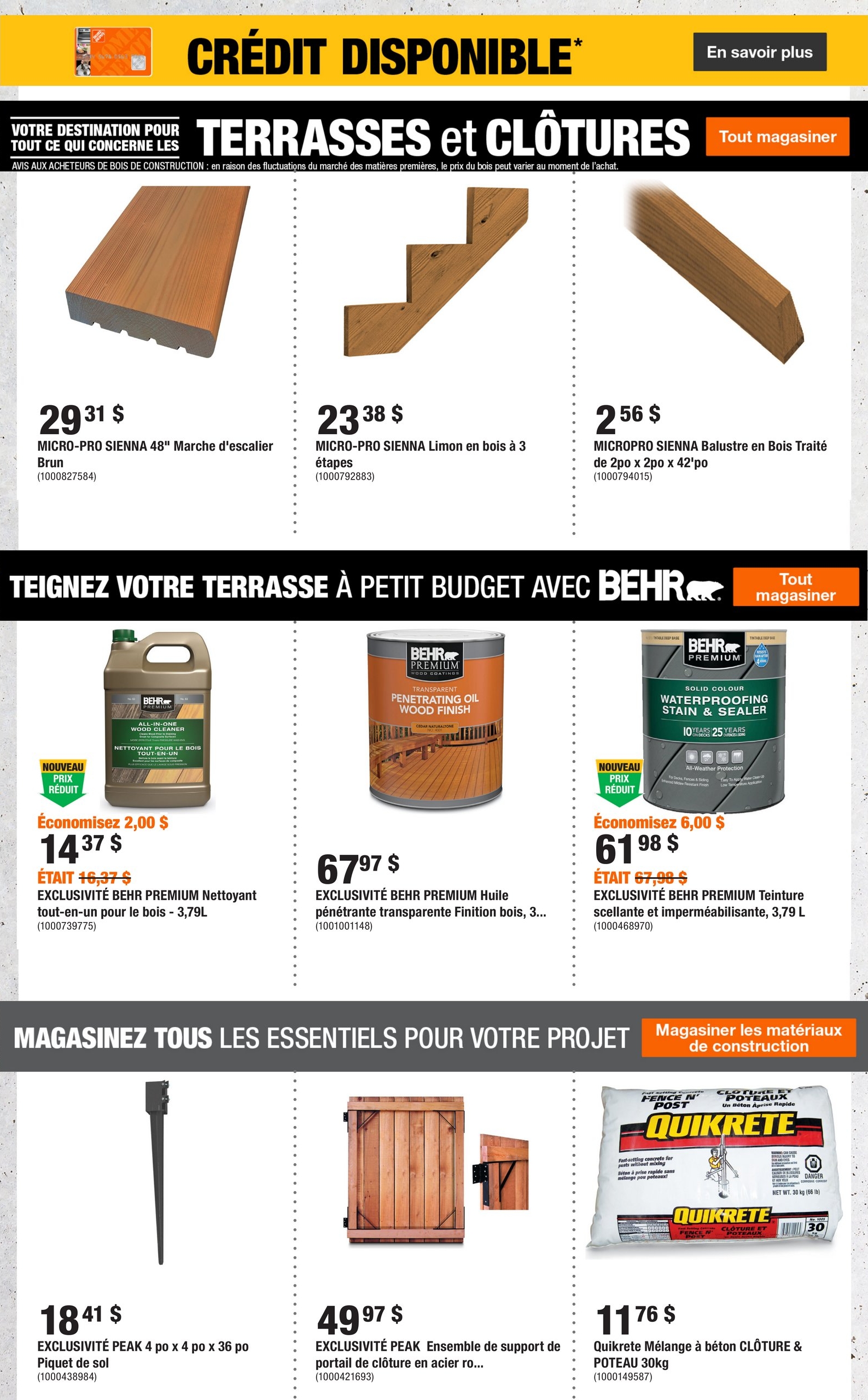 Circulaire Home Depot