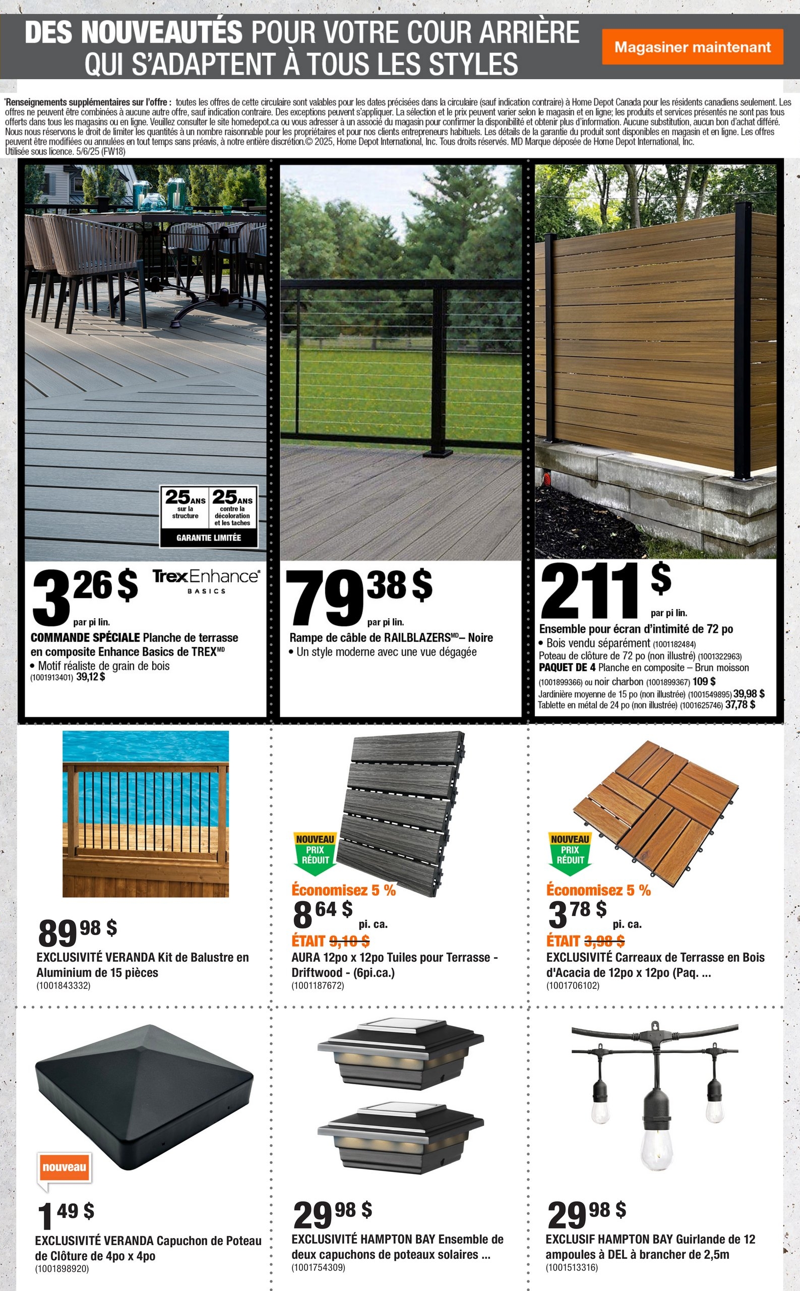 Circulaire Home Depot