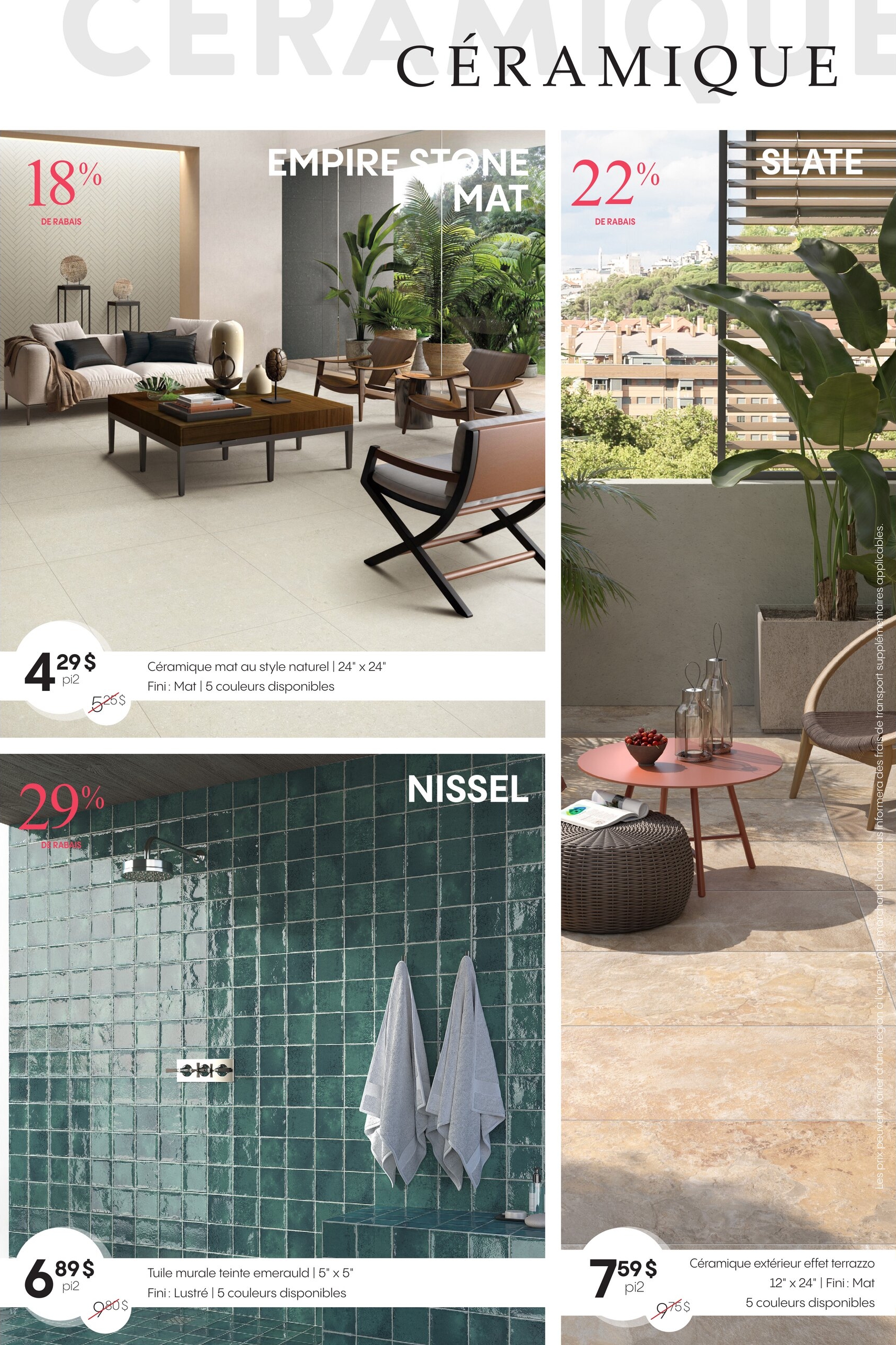 Circulaire Déco Surfaces