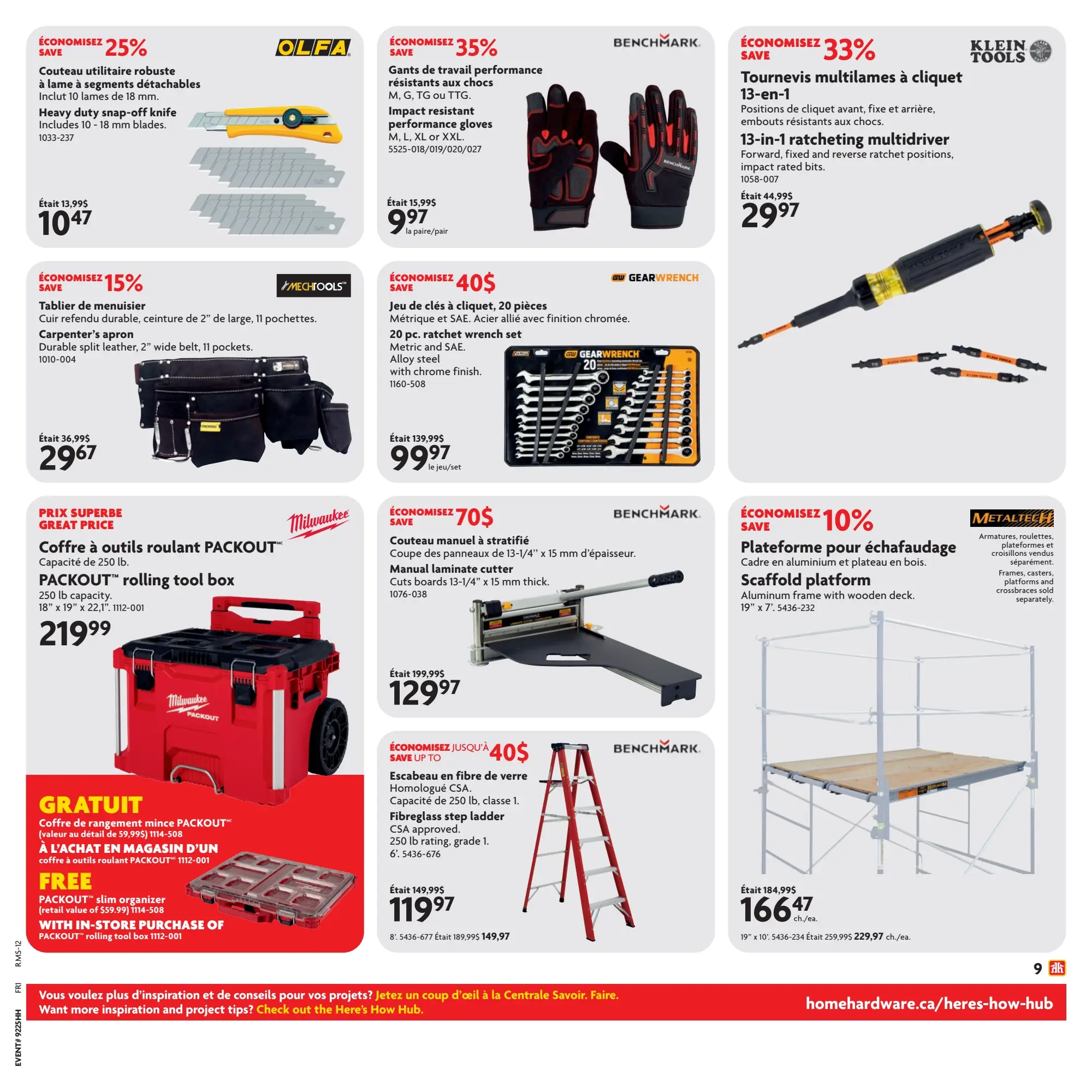 Circulaire Home Hardware