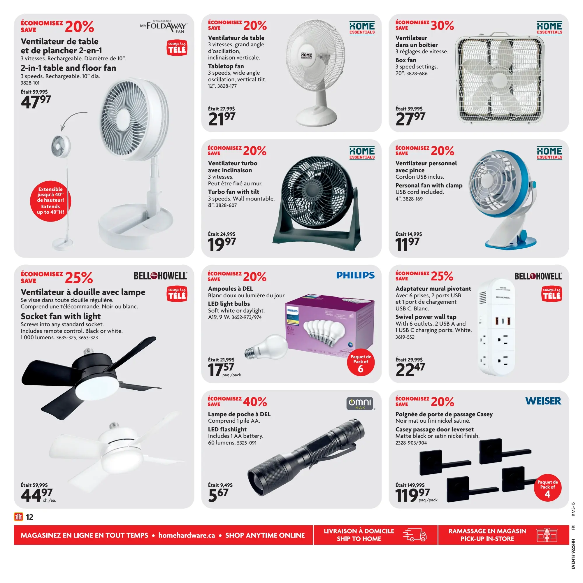 Circulaire Home Hardware