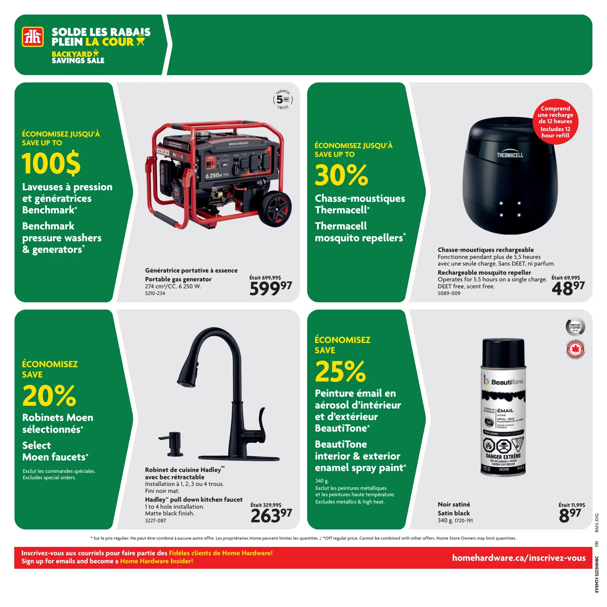 Circulaire Home Hardware